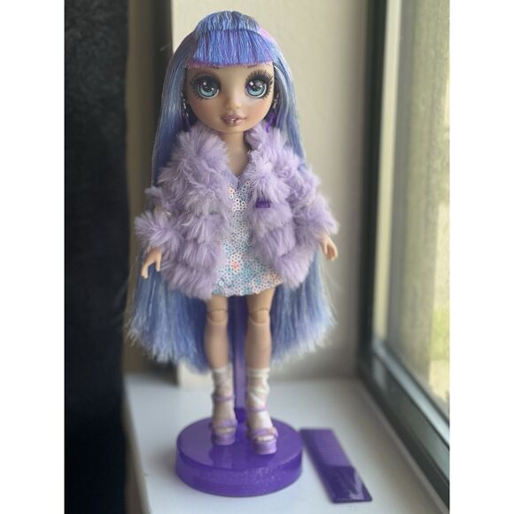 Rainbow High Series 1 Violet Willow Doll MGA 2020 EUC - Picture 1 of 5